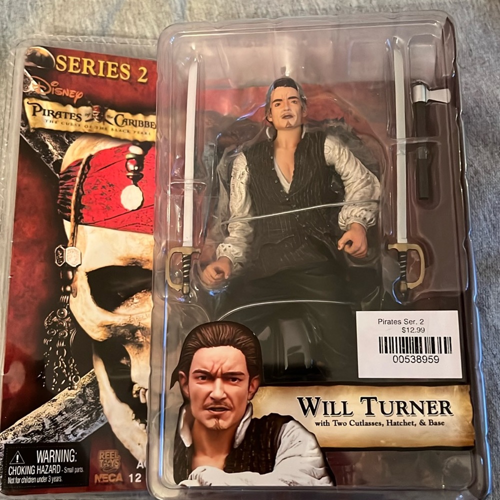 Pirates of the Caribbean Series 2 Will Turner New in Box